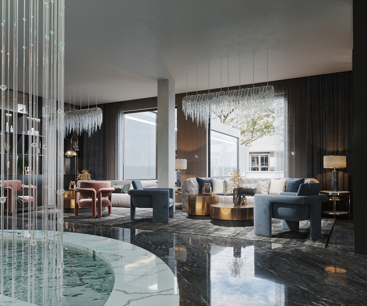 现代—新中—轻奢—禅意（图ZMjA4NDM2ODY4） - 家装设计 - 站酷设计师澜光雷哥原创素材 - 站酷ZCOOL