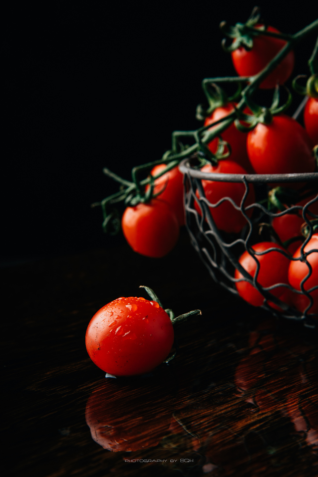 小番茄圣女果暗调