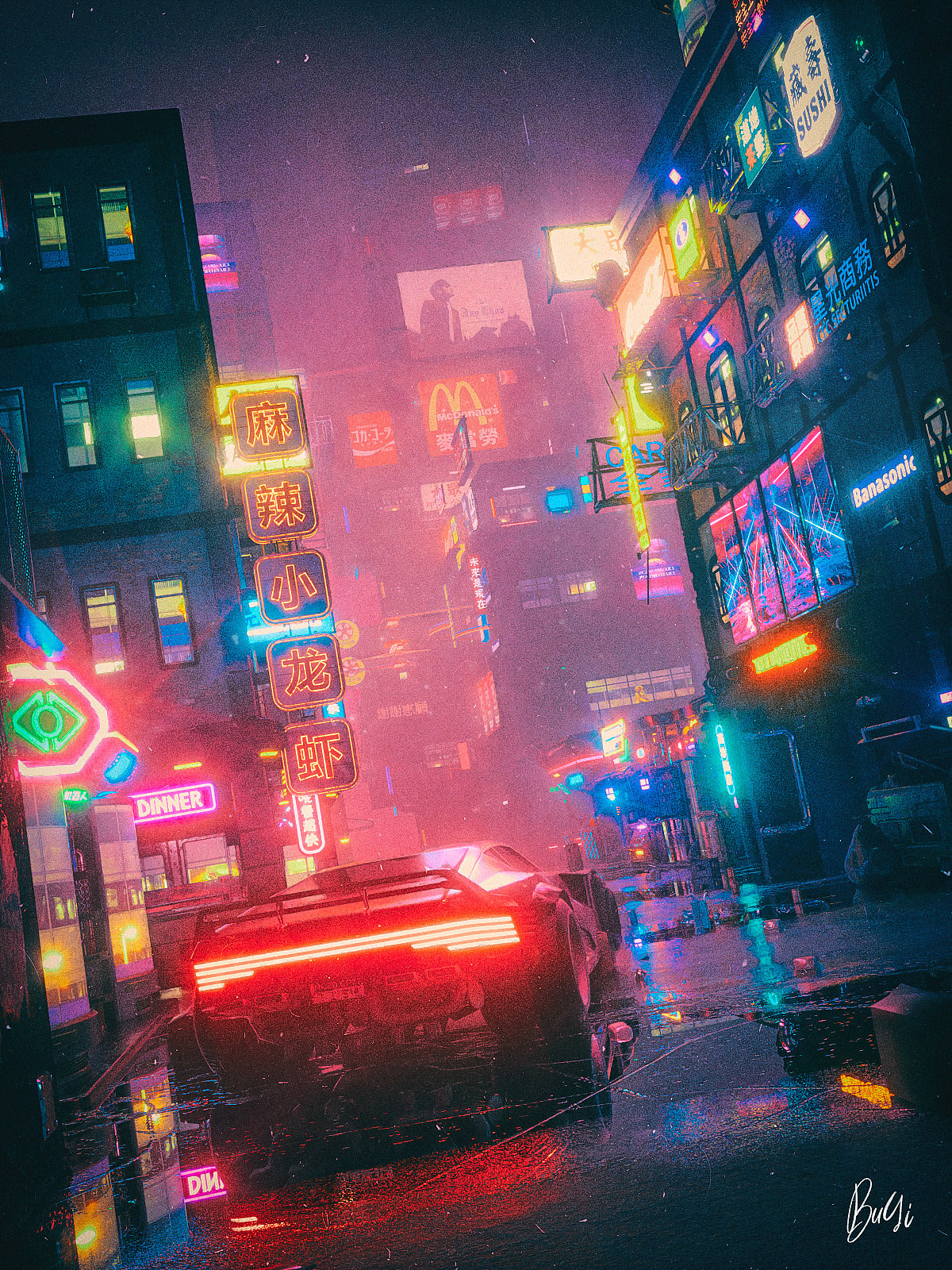 赛博朋克cyberpunk（图ZMjY2ODAzNDA4） - 场景 - 站酷设计师叫我布衣原创素材 - 站酷ZCOOL