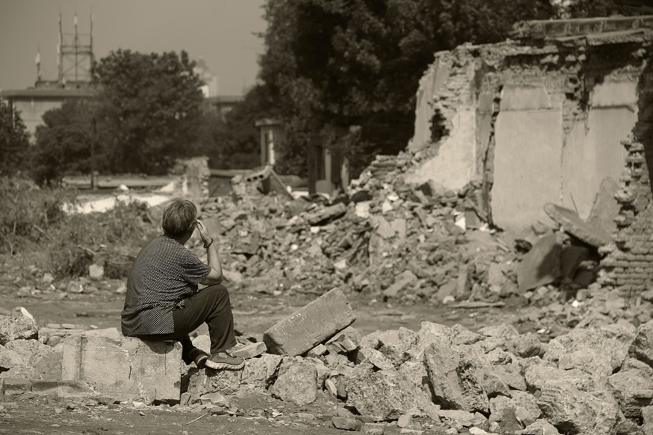 拆迁岁月（二）（图ZMjAwOTE1NTI=） - 人文/纪实摄影 - 站酷设计师DDR登瑞原创素材 - 站酷ZCOOL