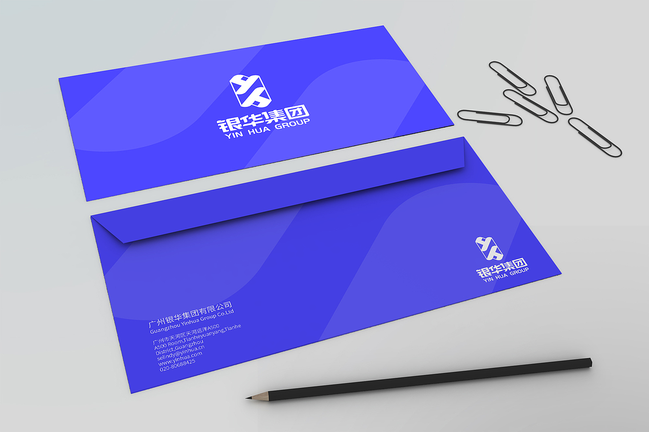 【YXW品牌设计】银华集团（图ZMTAxMjc0ODA4） - Logo - 站酷设计师我叫小5_原创素材 - 站酷ZCOOL