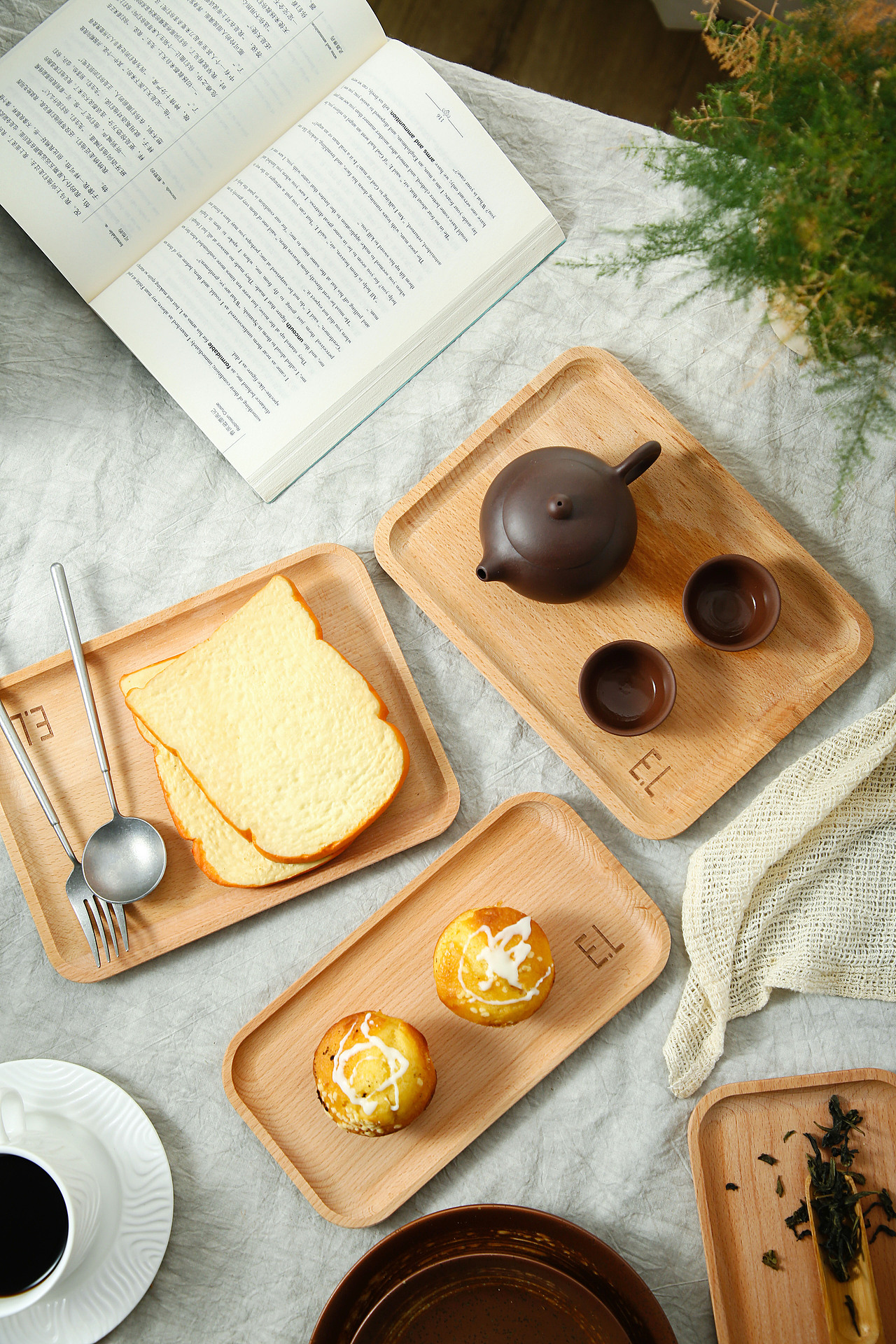 商业摄影&榉木托盘