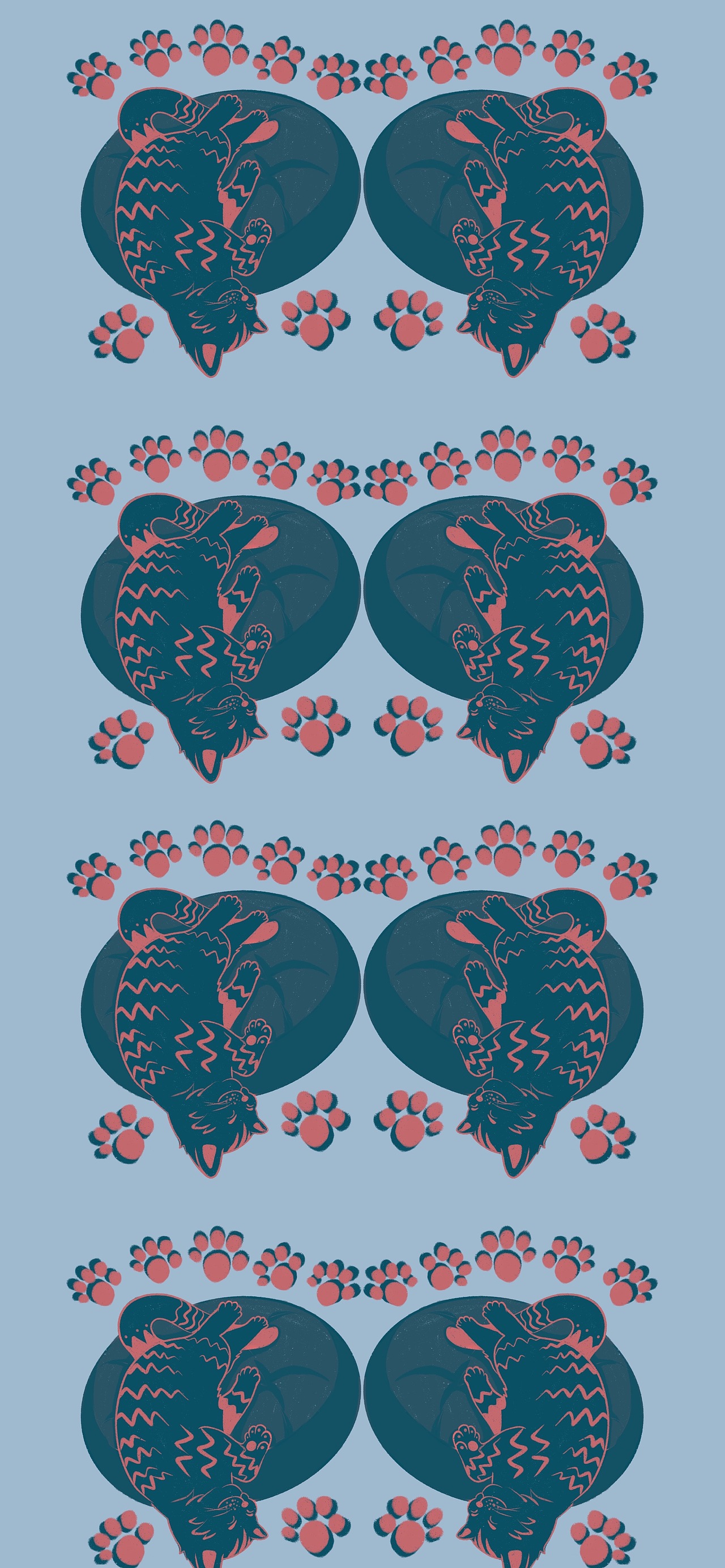 卡通猫咪图案纹样平面设计[billd巴掌]（图ZMjkzNzI2NzUy） - 图案 - 站酷设计师银子GYX原创素材 - 站酷ZCOOL