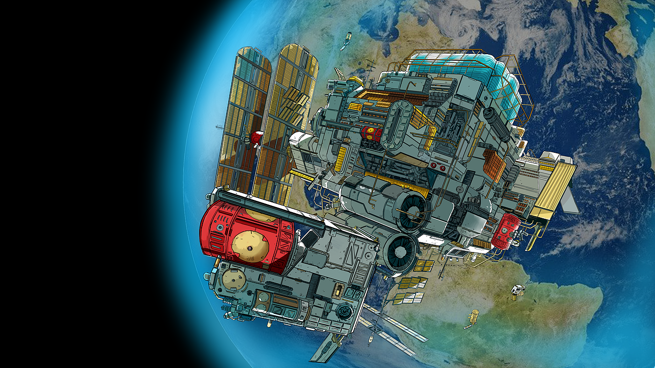 BHQS#Space City Interior#2020设定（图ZMTkzODU2NDYw） - 商业插画 - 站酷设计师BHQS陈滨原创素材 - 站酷ZCOOL