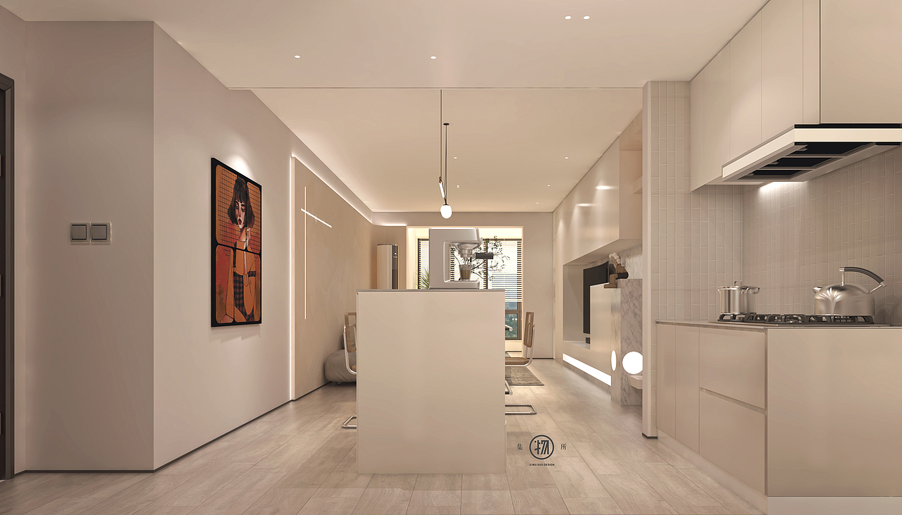 三居变两房 ｜无风格的空间设计（图ZMjcyMzMwMDY4） - 家装设计 - 站酷设计师人陌原创素材 - 站酷ZCOOL