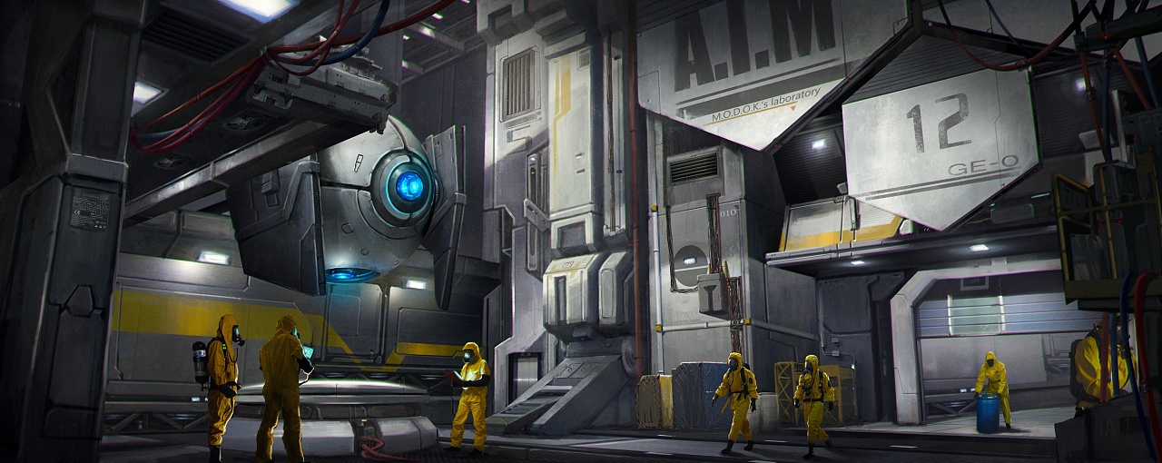 科幻现代西方场景