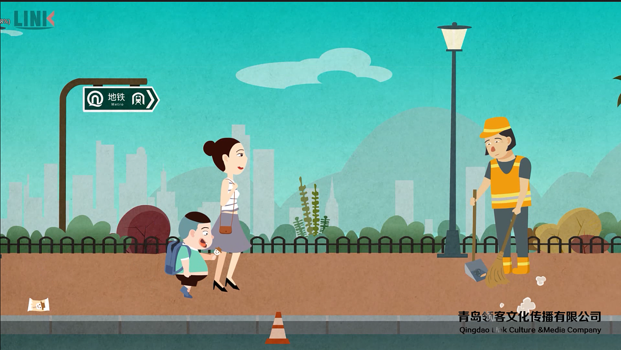 地铁站公益公告|动漫|动画片|领客文化 - 原创作品 - 站酷 (zcool)