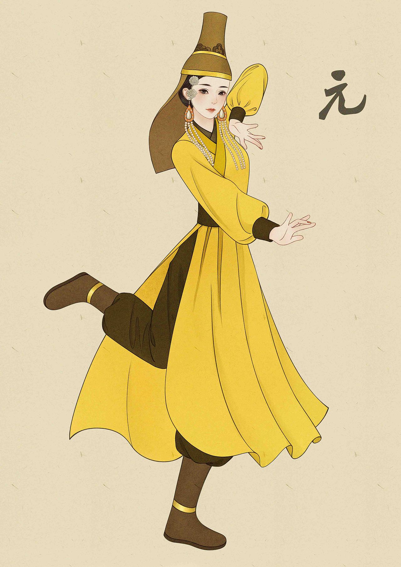 群像工笔图_蘑菇汤有毒-站酷zcool