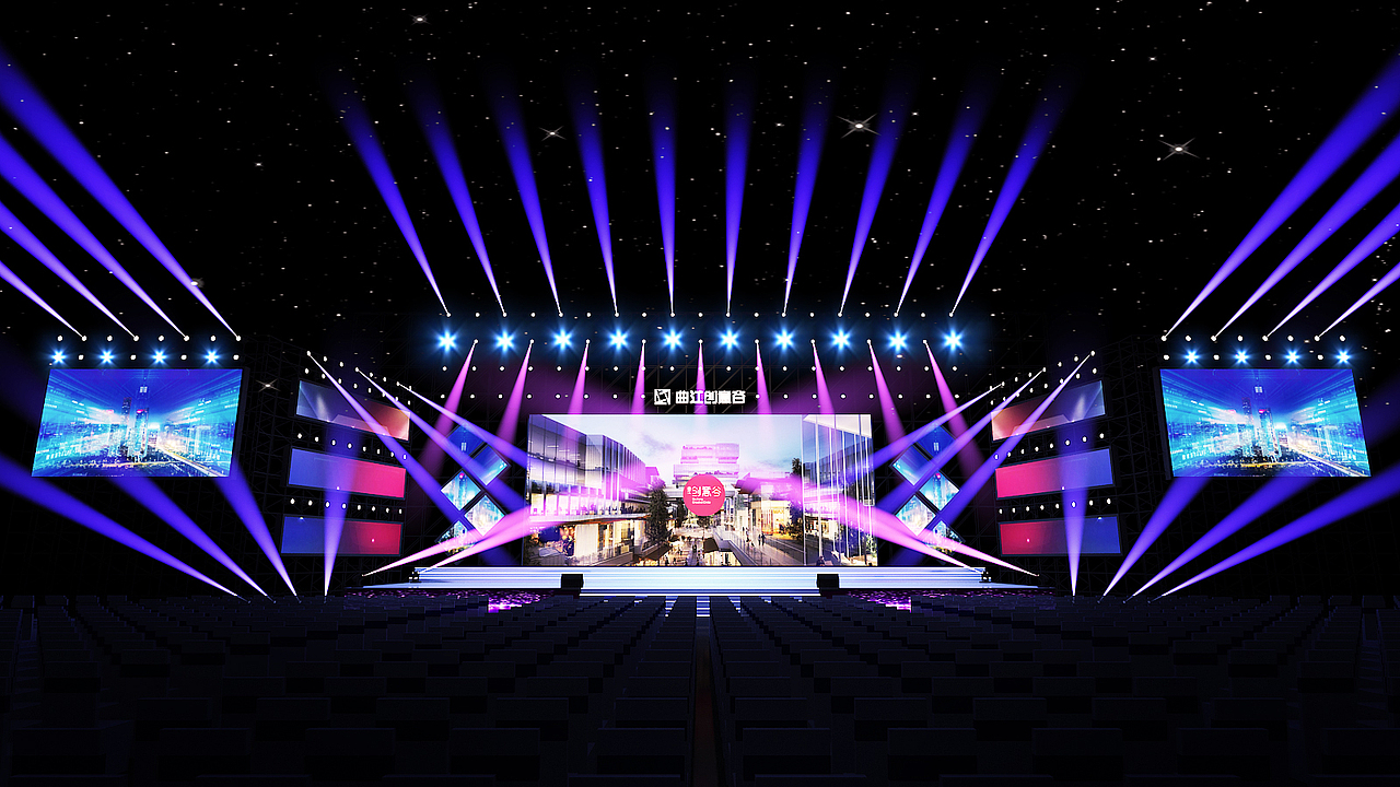 舞美效果图|空间|舞台美术|我是坏人_海_原创作品-站酷zcool