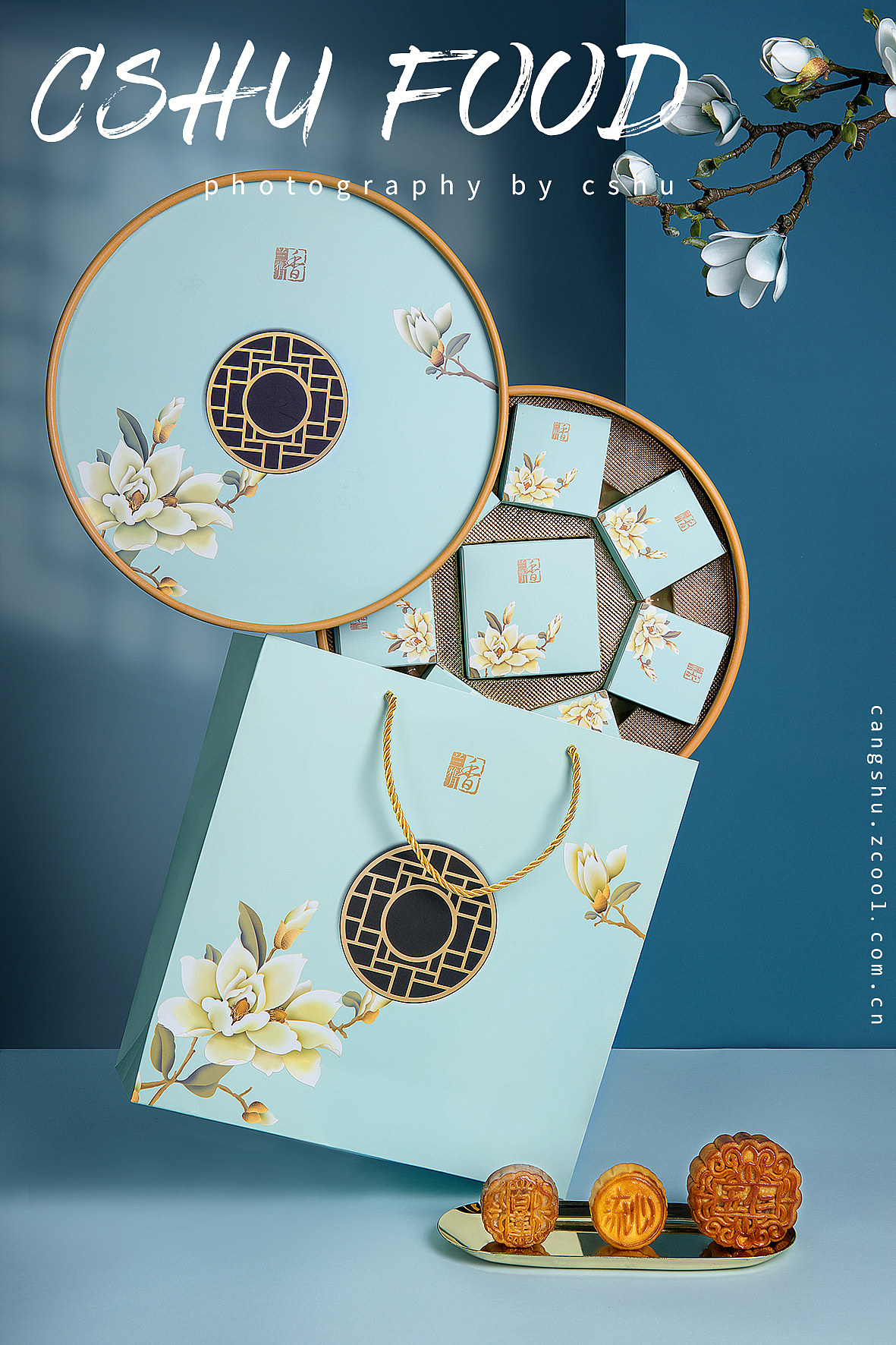 中秋月饼产品美食摄影