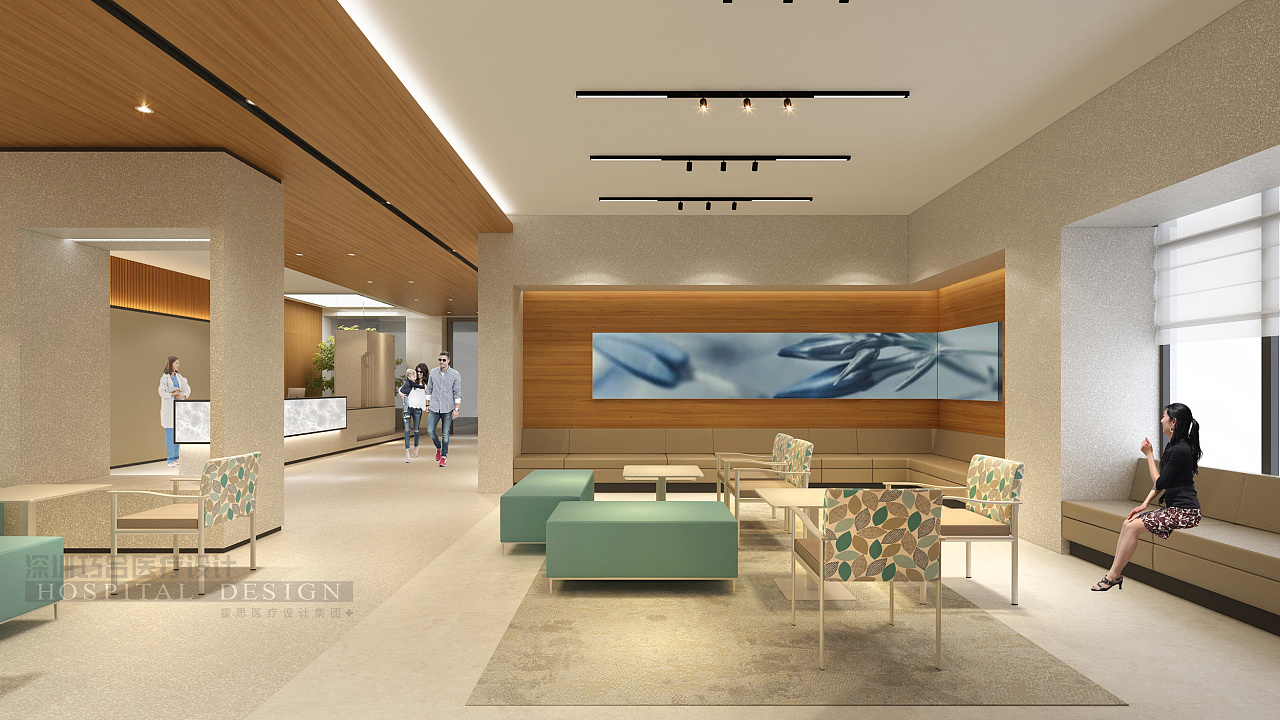 设计效果图丨二甲综合性医院一期工程14万平米