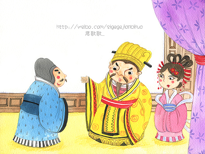 成语故事：画龙点睛（图ZNzUzNTQ0MzI=） - 商业插画 - 站酷设计师思歌歌_原创素材 - 站酷ZCOOL