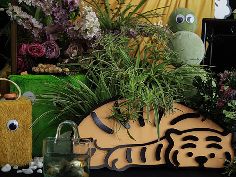 南洋风｜小老虎主题3周岁生日宴