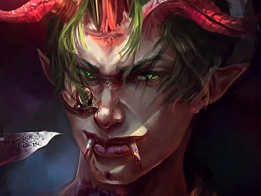 惡魔（個(gè)人主頁-ZMjY4OTc1Mjg=） - 商業(yè)插畫 - 站酷設(shè)計(jì)師handsoMecAt原創(chuàng)素材 - 站酷ZCOOL