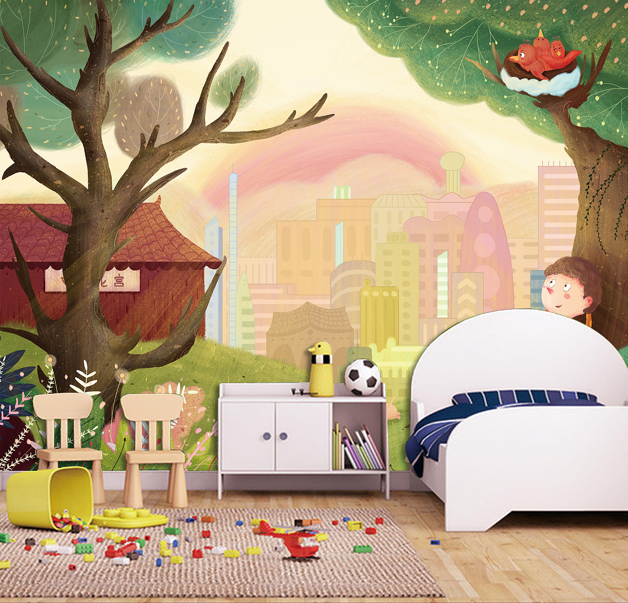 《凤城的传说》民间神话绘本设计（图ZMTEyMTYxOTQw） - 绘本 - 站酷设计师Galian原创素材 - 站酷ZCOOL