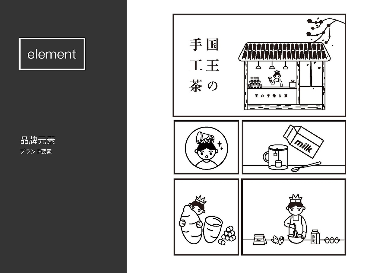 国王的手工茶（图ZMTY2Mjg1NTg4） - 品牌 - 站酷设计师chioce原创素材 - 站酷ZCOOL
