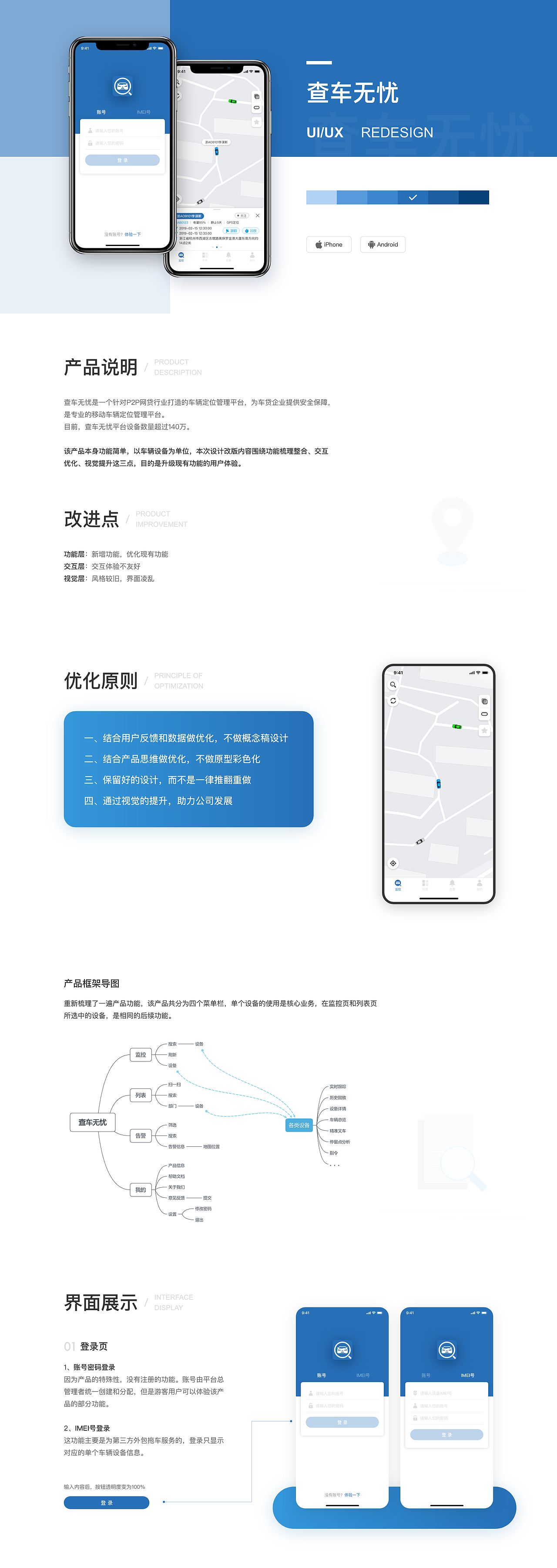 GPS定位类产品优化升级（图ZMTY1ODYwOTMy） - APP界面 - 站酷设计师Aeast东方原创素材 - 站酷ZCOOL