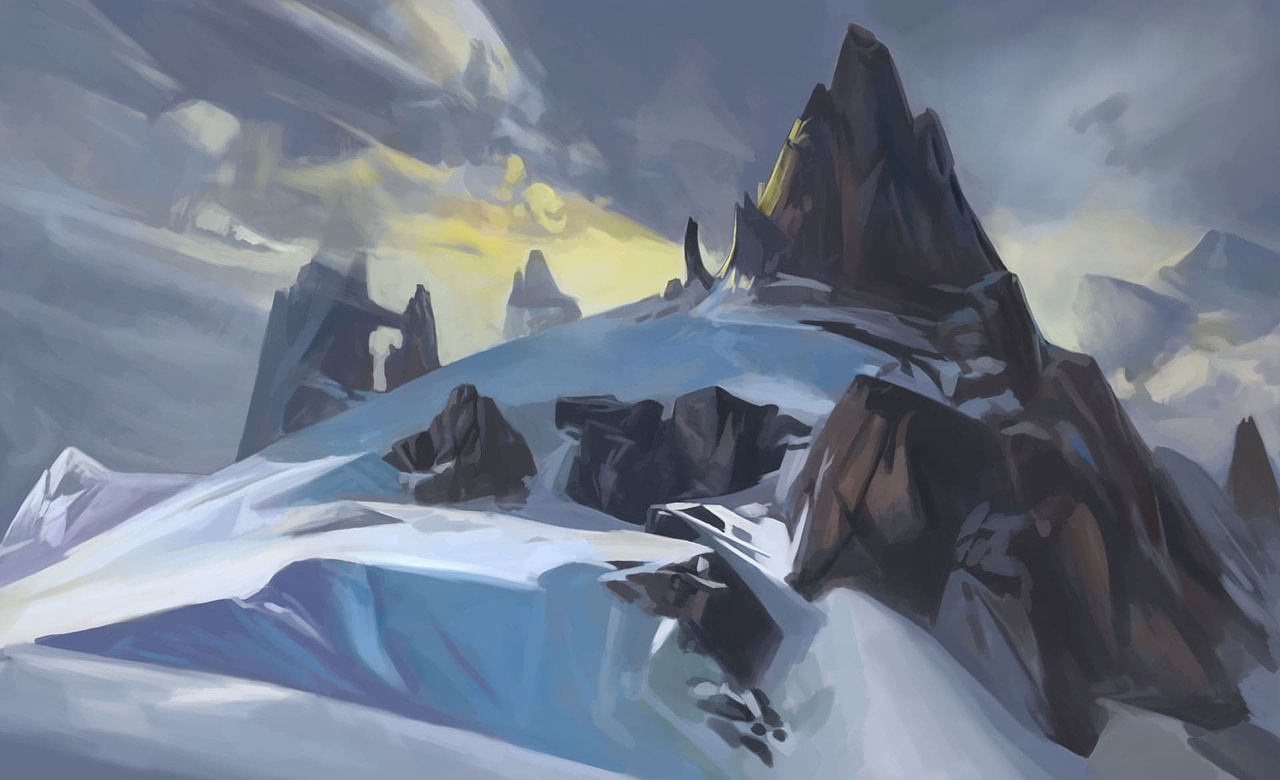 临摹场景练习稿