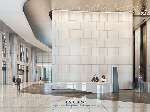 意宣表现---办公大堂01