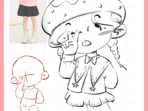 【她怎么那么可爱】系列—迷人的草莓女孩