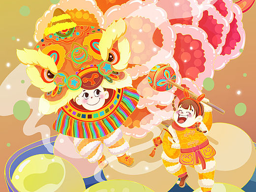 24节气之雨水（个人主页-ZNjMwNjg0NDA=） - 商业插画 - 站酷设计师幸媚原创素材 - 站酷ZCOOL