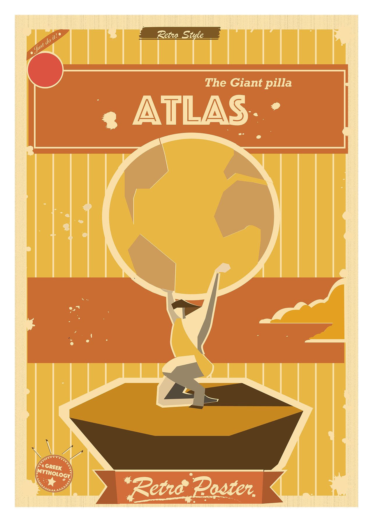 希腊神话主题海报