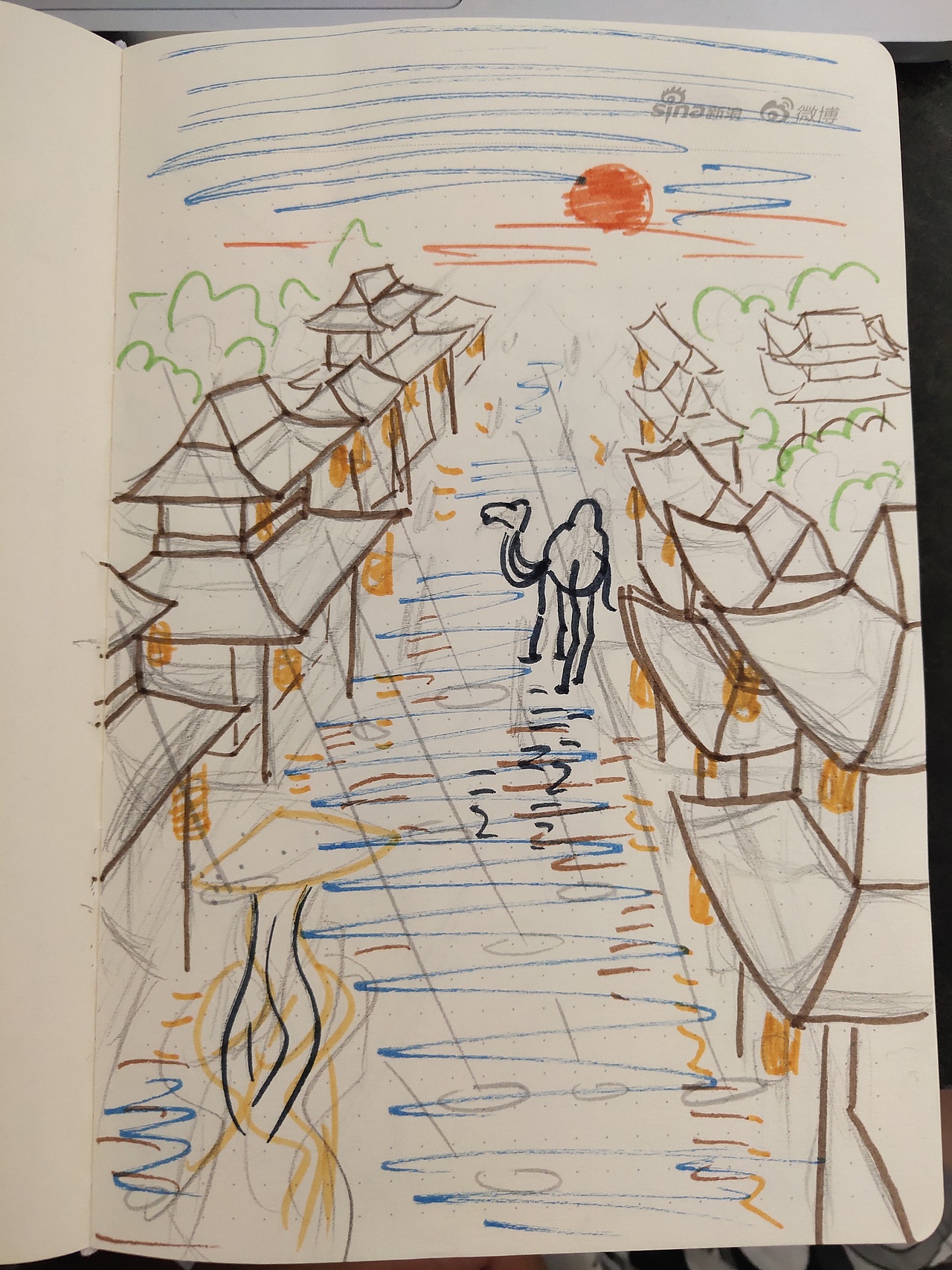 洛阳八大景——8铜驼暮雨