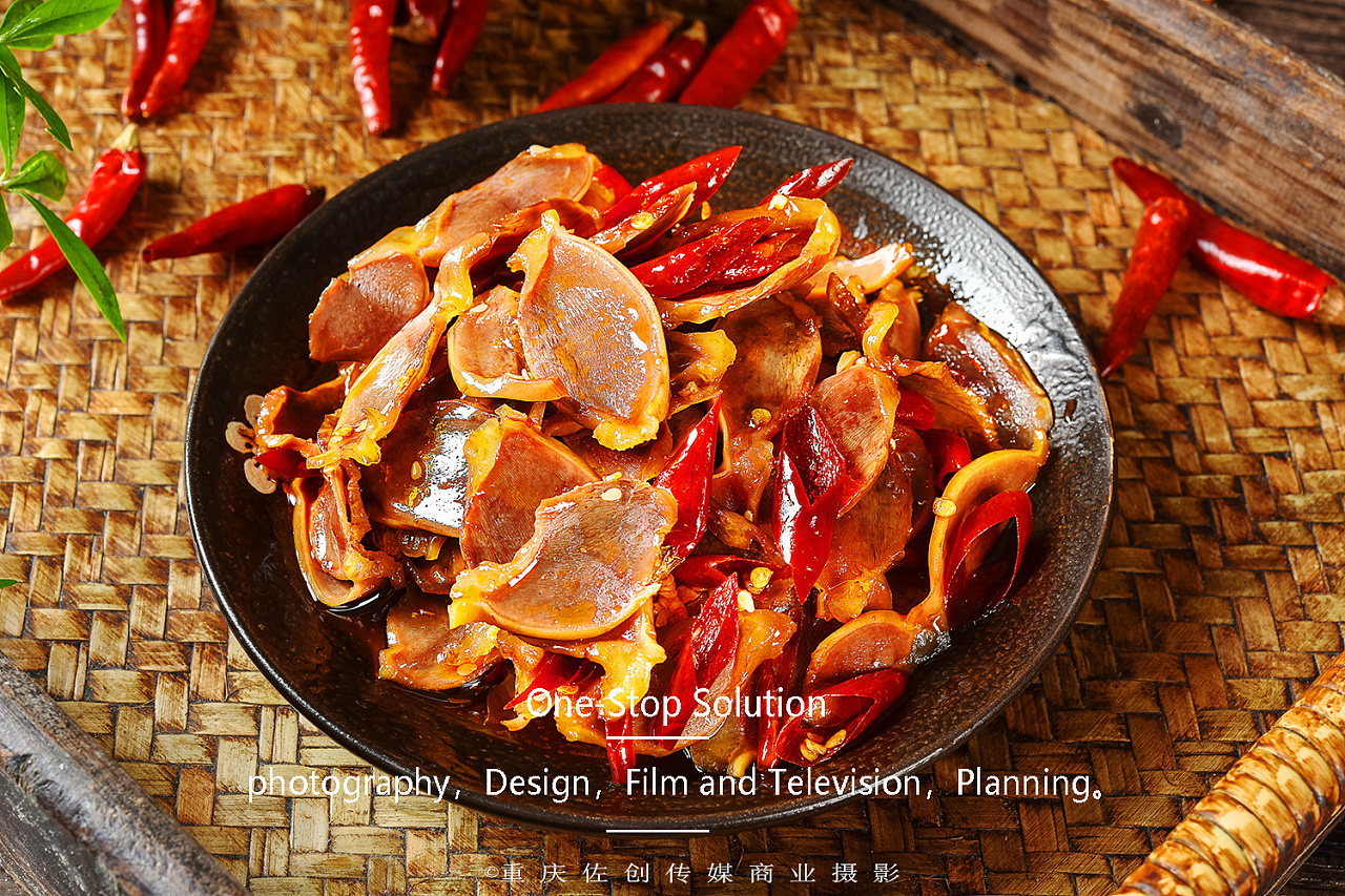 香辣鸭胗|零食摄影佐创传媒