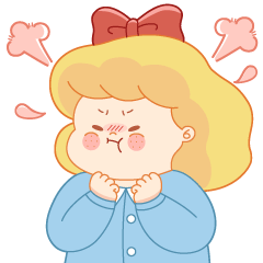 掐肉肉的团子表情包