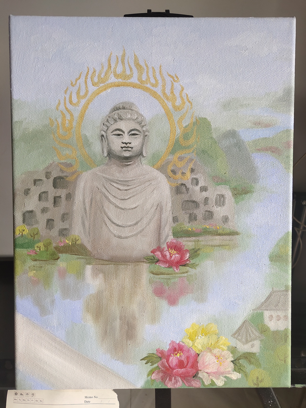 洛阳八大景——1龙门山色（图ZMjI5OTYwMzY0） - 绘画 - 站酷设计师画洛阳原创素材 - 站酷ZCOOL