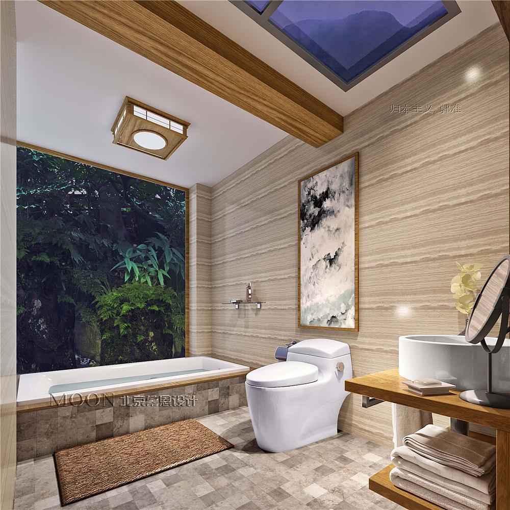 昌平樱泉山隐民宿-MOON民宿设计（图ZMTQxNTQ4OTY4） - 建筑设计 - 站酷设计师MOON民宿设计原创素材 - 站酷ZCOOL