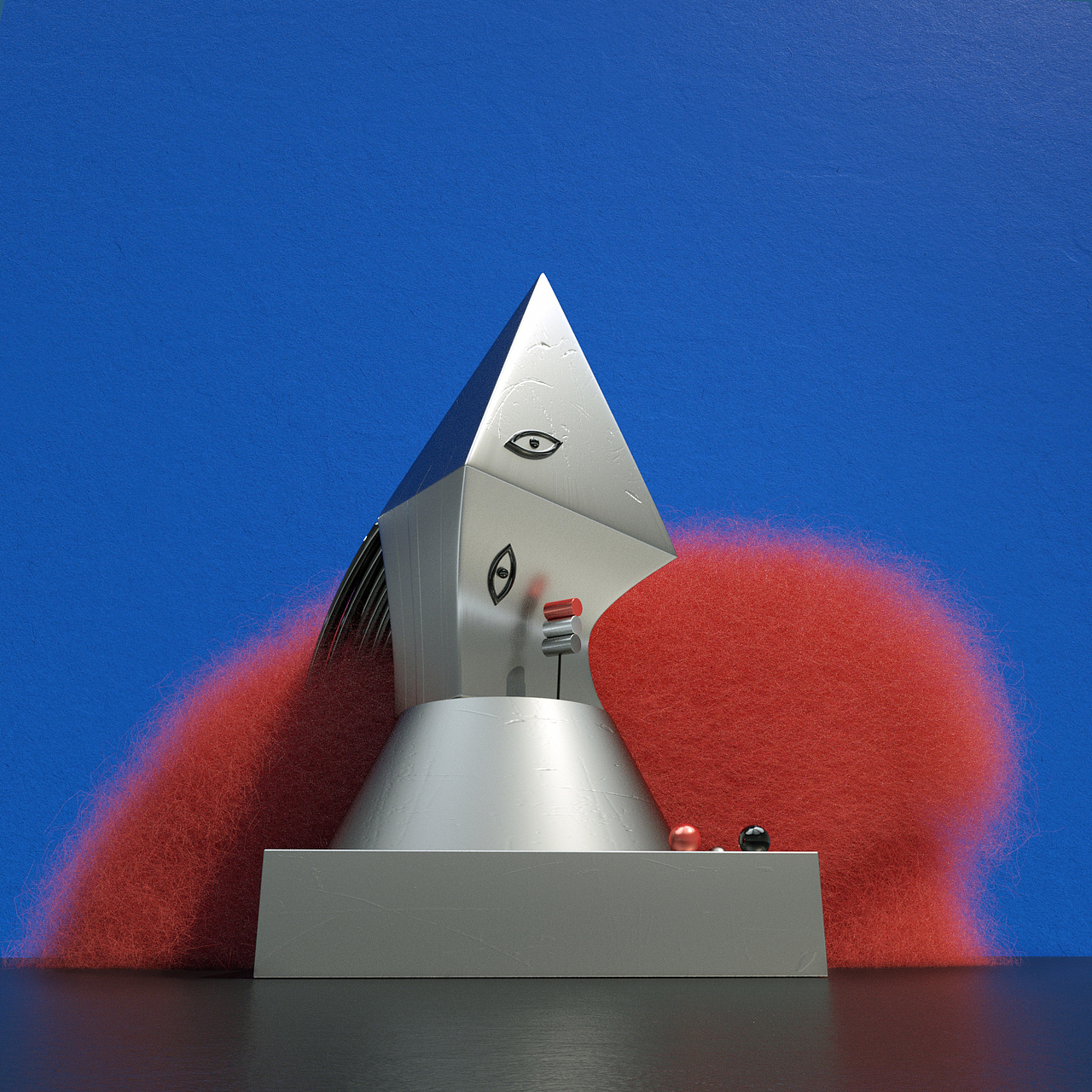 如果毕加索的画变成三维的是怎样的？