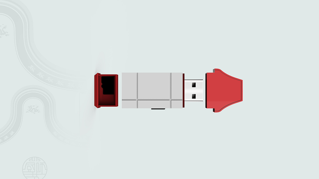 岭南印记-优盘（图ZNzY4MDY3NDA=） - 电子产品 - 站酷设计师WeiHon原创素材 - 站酷ZCOOL