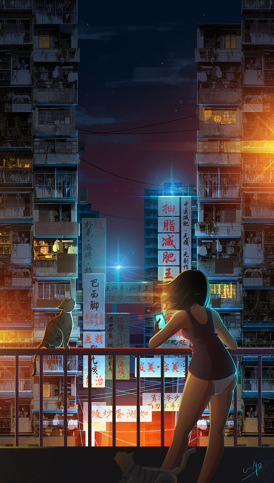 原创作品:一直很喜欢九龙城寨