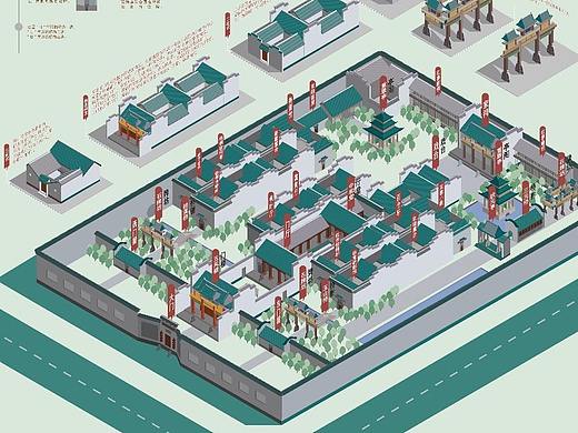 【信息可视化】徽学《徽派建筑体系信息可视化设计》