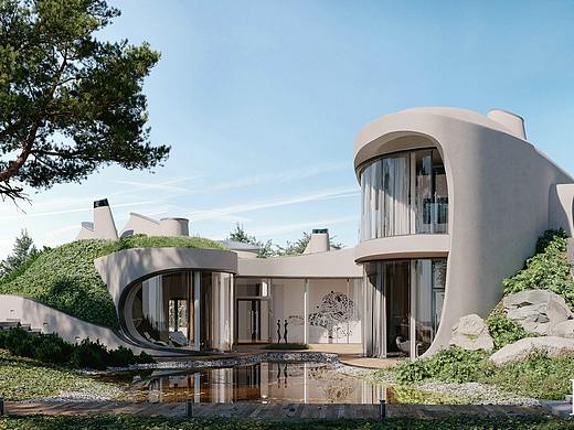 室外—别墅—空间