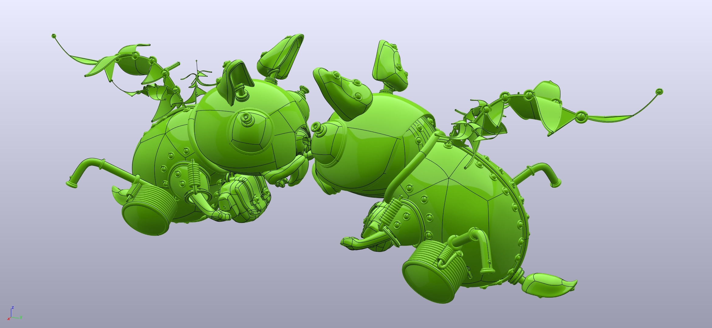 rhino6犀牛建模习作—3