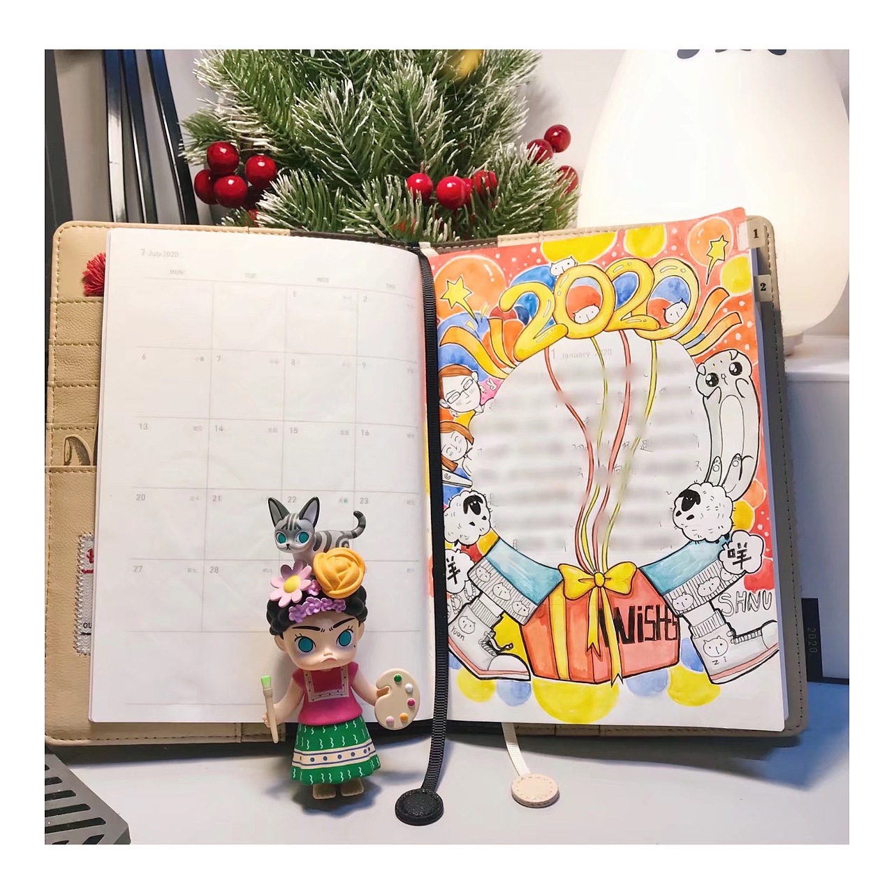 【手帐合集】2016-2020（图ZMjAzMDgxMTk2） - 新锐潮流插画 - 站酷设计师大宝圆子原创素材 - 站酷ZCOOL