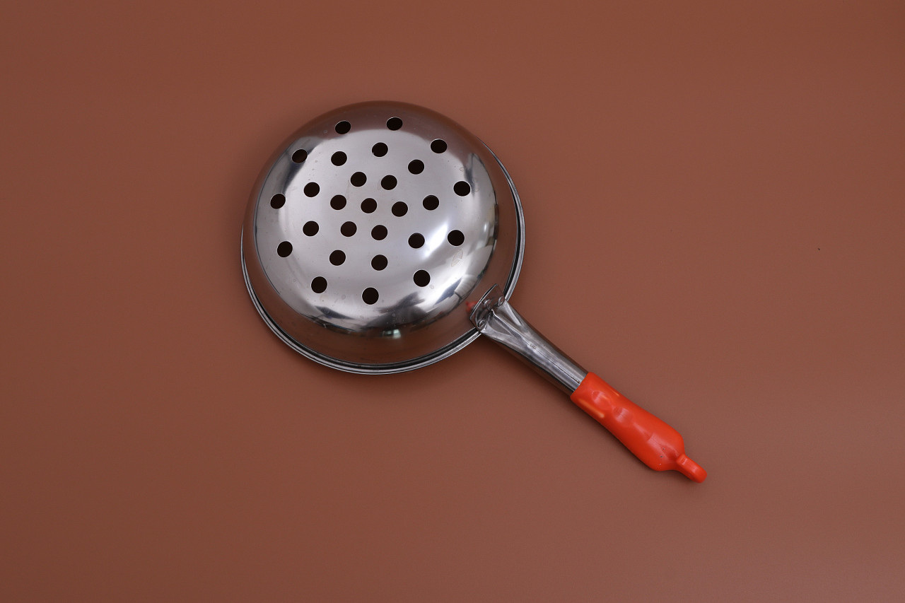 c02-烹饪用具41塑料柄漏鱼勺|摄影|产品摄影|图海网 - 原创作品