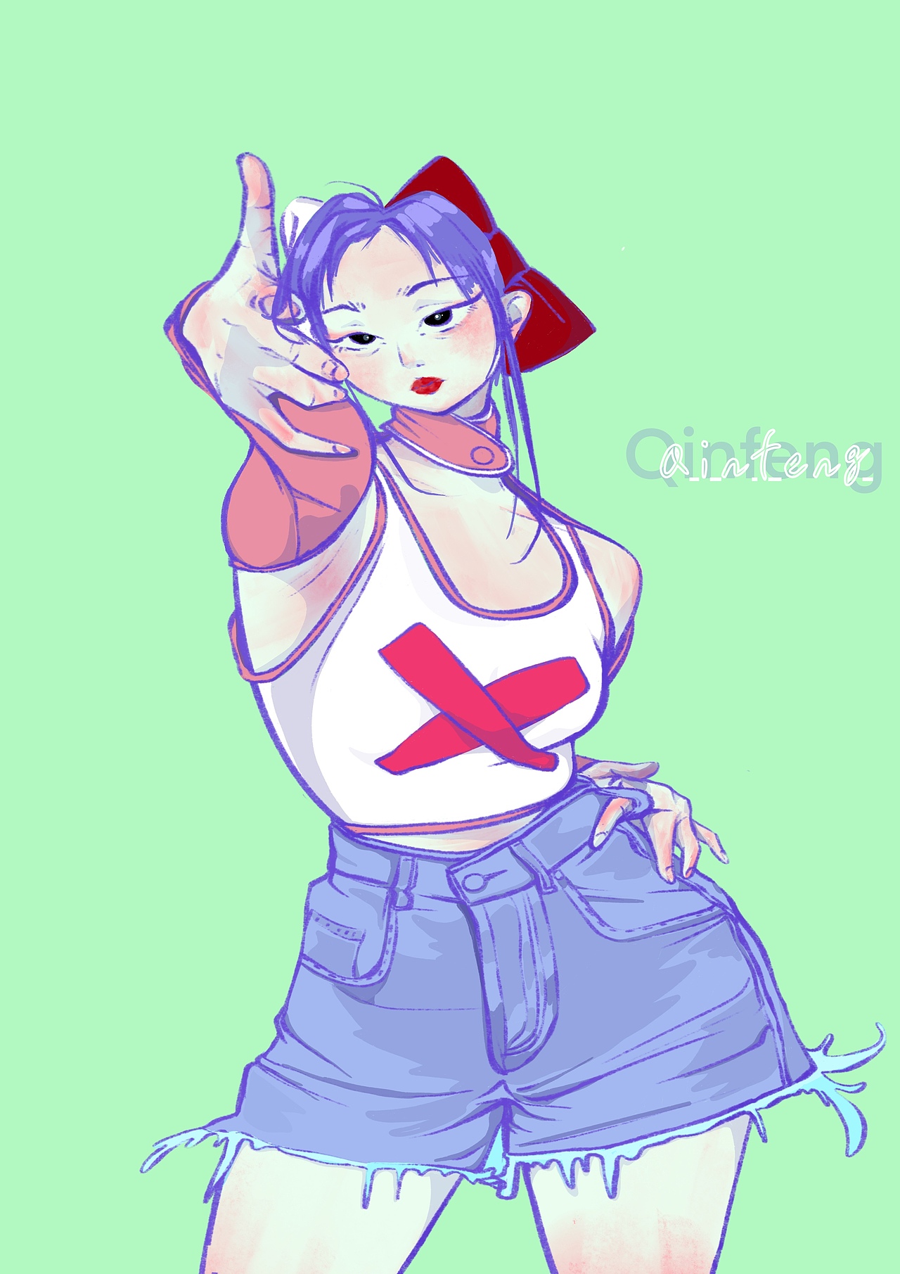 辣目洋子照片转|插画|创作习作|春分的明天是你_原创作品-站酷zcool