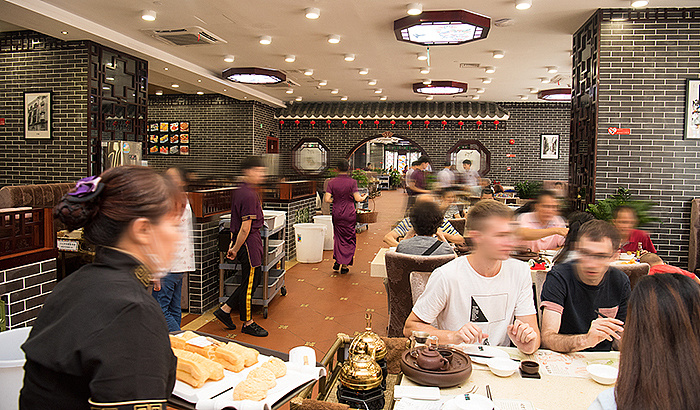 蘩楼一盅两件广式点心茶楼全案设计—品深餐饮设计出品