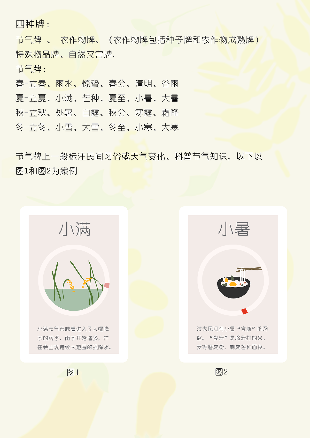 《节气种植》桌游文创设计（图ZMjU2MjA0MDgw） - 生活用品 - 站酷设计师叫我山大王原创素材 - 站酷ZCOOL