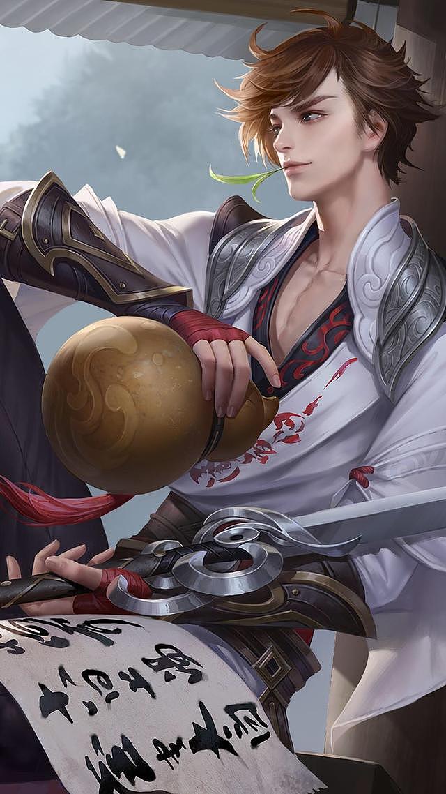 《王者荣耀》英雄壁纸|动漫|其他动漫|无忧少年_原创作品-站酷zcool