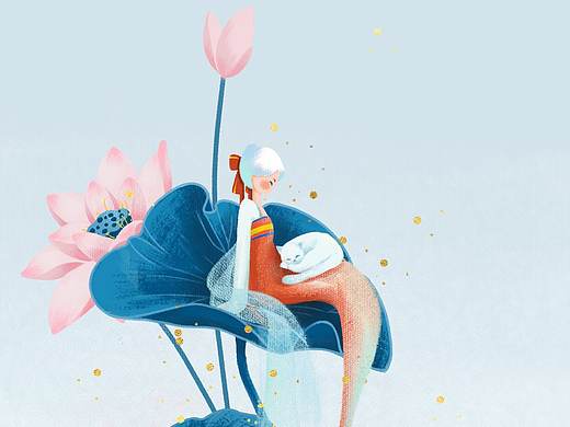 山海经--赢鱼（个人主页-ZNDczMDcwNDQ=） - 创作习作 - 站酷设计师米米酒原创素材 - 站酷ZCOOL