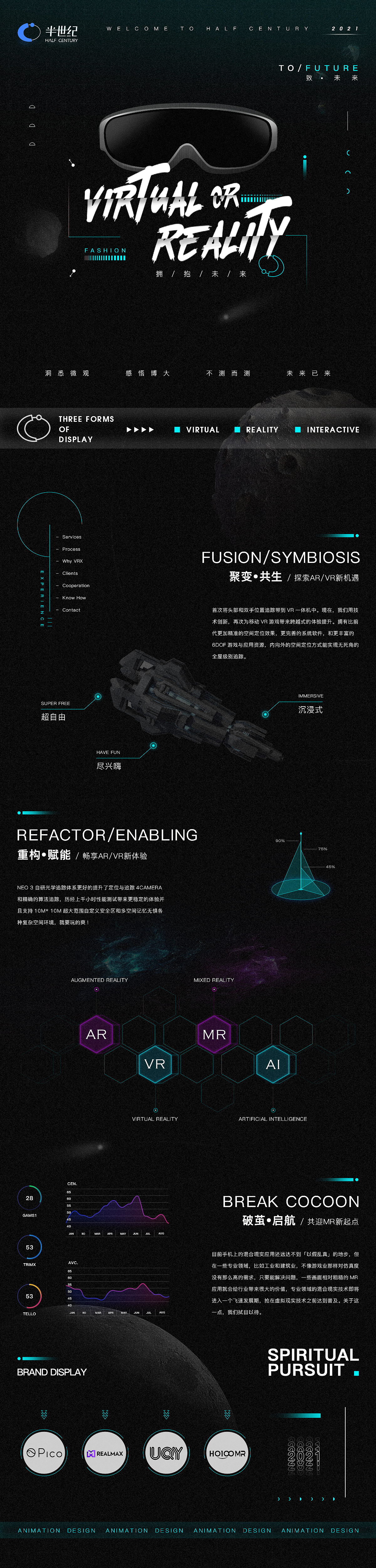 《拥抱未来》-Virtual Reality三步走（图ZMjYzNjAwNjgw） - 其他平面 - 站酷设计师行走的多肉原创素材 - 站酷ZCOOL