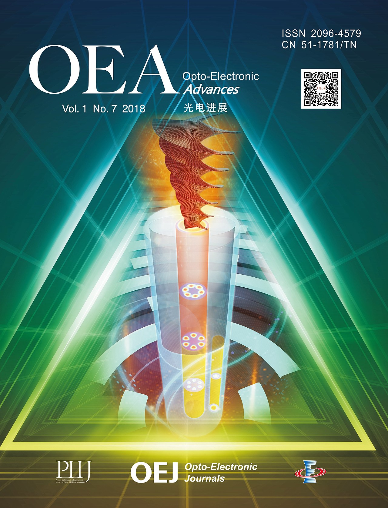 OEA 中科大 杂志封面设计 sci学术论文配图 医疗绘图