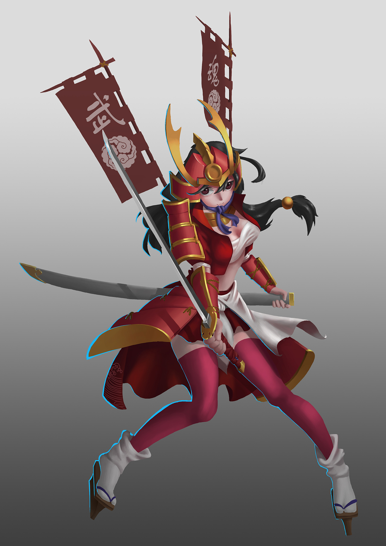 女武神|插画|概念设定|偶影独游ajmaline - 原创作品 - 站酷 (zcool)