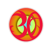 万达三十周年庆典logo设计参赛作品