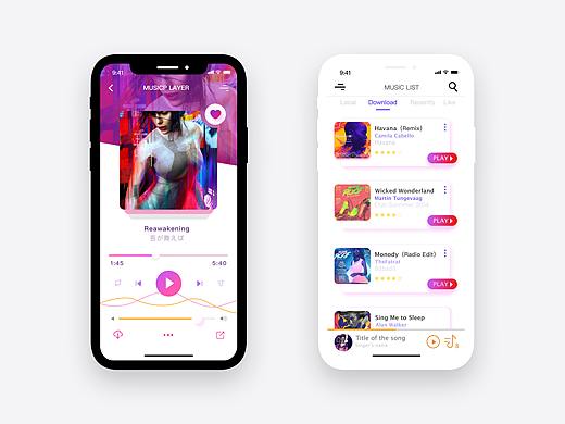 iphone X界面交互设计