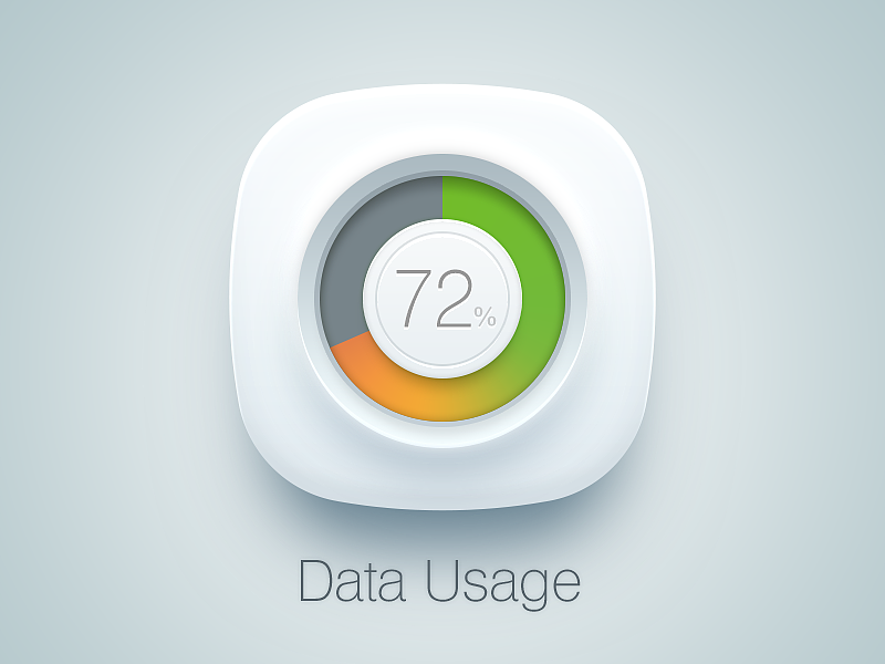 Data Usage（图ZMTI3NzcwODA=） - 图标 - 站酷设计师Windy_fly原创素材 - 站酷ZCOOL